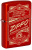 Зажигалка ZIPPO «Работает!» с металлизированным красным покрытием | It Works Design Metallic Red, латунь/сталь, красная, 38x13x57 мм Зажигалка ZIPPO «Работает!» с металлизированным красным покрытием | It Works Design Metallic Red, латунь/сталь, красная, 38x13x57 мм