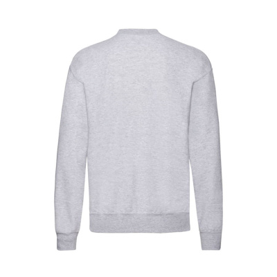 Толстовка мужская с начесом "Сlassic Set-In Sweat", серый_M, 80% х/б, 20% п/э, 280 г/м2