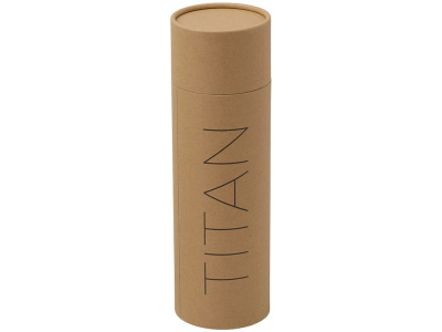 Бутылка для воды из титана Titan, 750ml, темно-серый