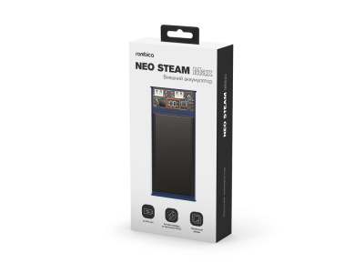 Внешний аккумулятор Rombica NEO Steam Max Blue (Р)