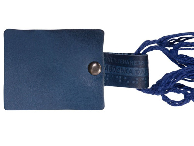 Авоська Dream L наплечная 25 литров с кожаными ручками, синий (12) , размер 25л