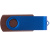 Флешка TWIST WOOD COLOR Темное дерево с синим 4014.32.01.16ГБ3.0 Флешка TWIST WOOD COLOR Темное дерево с синим 4014.32.01.16ГБ3.0