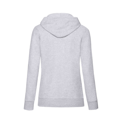 Толстовка женская "LIGHTWEIGHT", серый_XS, 80% хлопок, 20% полиэстер, 240 г/м2