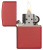 Зажигалка ZIPPO Classic с покрытием Red Matte, латунь/сталь, красная, матовая, 38x13x57 мм Зажигалка ZIPPO Classic с покрытием Red Matte, латунь/сталь, красная, матовая, 38x13x57 мм