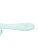 Щетка Dewal Beauty серия "Ocean wave", продувная, с нейлоновым штифтом, форма волна, голубая