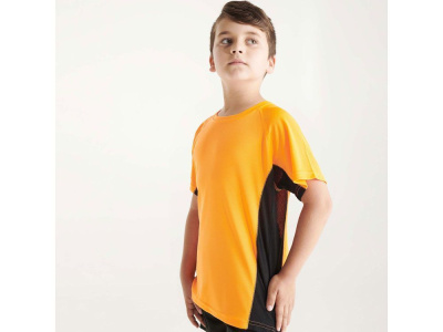 Спортивная футболка Shanghai мужская, неоновый оранжевый/черный , размер XL