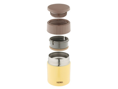 Термос из нерж. стали для еды тм THERMOS JBQ-400-BNN 0.4L, желтый