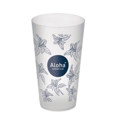 Reusable event cup 500ml прозрачно-белый