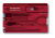 Швейцарская карточка VICTORINOX SwissCard Classic, 10 функций, полупрозрачная красная Швейцарская карточка VICTORINOX SwissCard Classic, 10 функций, полупрозрачная красная