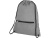 Складной рюкзак со шнурком Coss, heather medium grey Складной рюкзак со шнурком Coss, heather medium grey