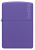 Зажигалка ZIPPO Логотип с фиолетовым матовым покрытием | Logo Purple Matte, латунь/сталь, фиолетовая, матовая, 38x13x57 мм Зажигалка ZIPPO Логотип с фиолетовым матовым покрытием | Logo Purple Matte, латунь/сталь, фиолетовая, матовая, 38x13x57 мм