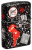 Зажигалка ZIPPO Notebook Design с покрытием 540 Matte, латунь/сталь, разноцветная, матовая, 38x13x57 мм