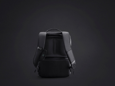 Водостойкий антикражный рюкзак Clickpack для ноутбука 15.6, черный