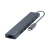 USB Type-C хаб 7-в-1, HDMI, Power Delivery, 2xUSB 3.0, RJ45, microSD/SD, графит, Deppa USB Type-C хаб 7-в-1, HDMI, Power Delivery, 2xUSB 3.0, RJ45, microSD/SD, графит, Deppa