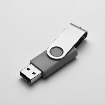 Флеш-карта USB 2.0 16 ГБ Флэш С1, серый , размер 16ГБ