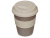 Стакан с силиконовой крышкой Cafe, beige Стакан с силиконовой крышкой Cafe, beige