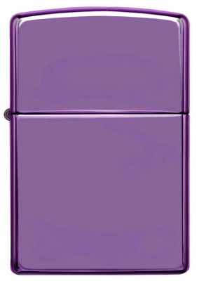 Зажигалка ZIPPO Classic с покрытием Abyss™, латунь/сталь, фиолетовая, глянцевая, 38x13x57 мм