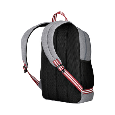 Рюкзак WENGER Collegiate Quadma 16”, серый, 100% полиэстер, 33х17х43 см, 22 л