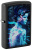 Зажигалка ZIPPO Cyborg Woman с покрытием Black Light, латунь/сталь, черная, матовая 38x13x57 мм Зажигалка ZIPPO Cyborg Woman с покрытием Black Light, латунь/сталь, черная, матовая 38x13x57 мм