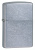 Зажигалка ZIPPO классическая с покрытием поцарапанный хром | Classic Street Chrome, латунь/сталь, серебристая, матовая, 38x13x57 мм Зажигалка ZIPPO классическая с покрытием поцарапанный хром | Classic Street Chrome, латунь/сталь, серебристая, матовая, 38x13x57 мм