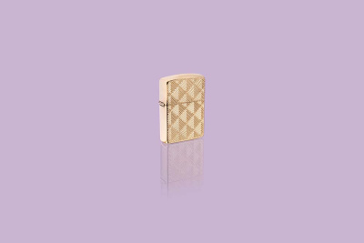 Зажигалка ZIPPO Armor® с покрытием Глянцевая латунь | High Polish Brass, латунь/сталь, золотистая, 38x13x57 мм