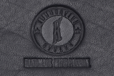 Бумажник KLONDIKE 1896 коллекция «ДОУСОН | DAWSON», натуральная кожа в черном цвете, 12 х 2 х 9,5 см