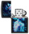 Зажигалка ZIPPO Cyborg Woman с покрытием Black Light, латунь/сталь, черная, матовая 38x13x57 мм Зажигалка ZIPPO Cyborg Woman с покрытием Black Light, латунь/сталь, черная, матовая 38x13x57 мм