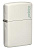 Зажигалка ZIPPO Classic с покрытием Glow In The Dark, латунь/сталь, белая, матовая, 38x13x57мм