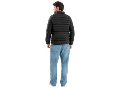 Стеганая куртка Uniqloud, черный , размер 3XL