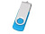 Флеш-карта USB 2.0 16 ГБ Квебек, голубой , размер 16ГБ