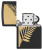 Зажигалка ZIPPO Zen Flora Design с покрытием Black Matte, латунь/сталь, черная, матовая, 38x13x57 мм Зажигалка ZIPPO Zen Flora Design с покрытием Black Matte, латунь/сталь, черная, матовая, 38x13x57 мм