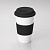 Фарфоровая кружка с двойными стенками Toronto, 300 мл, черный