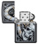 Зажигалка ZIPPO Часы и череп с черным матовым покрытием | Skull Clock Black Matte, латунь/сталь, чёрная, матовая, 38x13x57 мм Зажигалка ZIPPO Часы и череп с черным матовым покрытием | Skull Clock Black Matte, латунь/сталь, чёрная, матовая, 38x13x57 мм