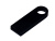 USB 3.0-флешка на 128 Гб с мини чипом и круглым отверстием, черный , размер 128ГБ