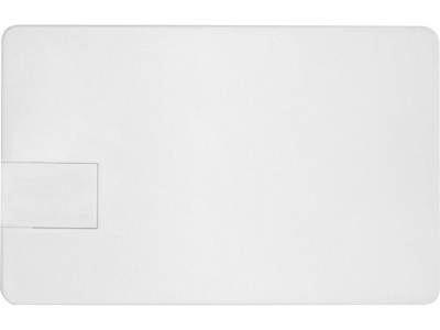 Флеш-карта USB 2.0 16 Gb в виде пластиковой карты Card, белый , размер 16ГБ