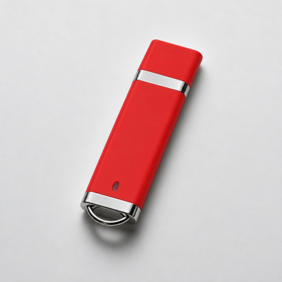 Флеш-карта USB 2.0 16 Gb Орландо, красный , размер 16ГБ