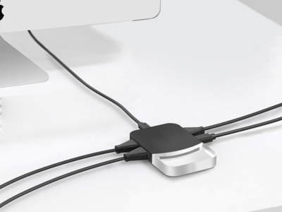 USB хаб Mini iLO Hub, черный