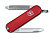Нож-брелок VICTORINOX Escort, 58 мм, 6 функций, красный