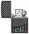 Зажигалка ZIPPO Chess Pieces с покрытием Black Matte, латунь/сталь, черная 38x13x57 мм Зажигалка ZIPPO Chess Pieces с покрытием Black Matte, латунь/сталь, черная 38x13x57 мм