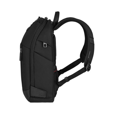 Рюкзак VICTORINOX Architecture Urban2 City Backpack 14'', черный, полиэстер/кожа, 30x19x42 см,17 л