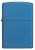 Зажигалка ZIPPO Classic с покрытием Sapphire™, латунь/сталь, синяя, глянцевая, 38x13x57 мм Зажигалка ZIPPO Classic с покрытием Sapphire™, латунь/сталь, синяя, глянцевая, 38x13x57 мм