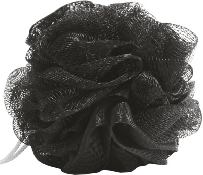 Мочалка Dewal Beauty для тела, 50г (черная), 1шт.