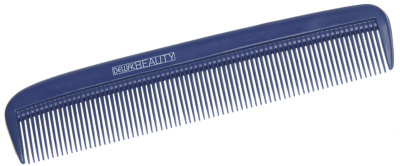 Расческа Dewal Beauty карманная, синяя 12,4 см