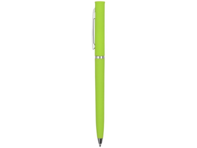 Ручка шариковая Navi soft-touch, зеленое яблоко