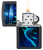 Зажигалка ZIPPO Lock Ness с покрытием Black Light, латунь/сталь, черная, матовая 38x13x57 мм Зажигалка ZIPPO Lock Ness с покрытием Black Light, латунь/сталь, черная, матовая 38x13x57 мм