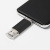 USB flash-карта ASSORTI OTG Type-C (8Гб), черная, 6,3х1,7х0,8 см, металл USB flash-карта ASSORTI OTG Type-C (8Гб), черная, 6,3х1,7х0,8 см, металл