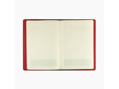 Ежедневник недатированный А5  Oxford, бордовый , размер A5