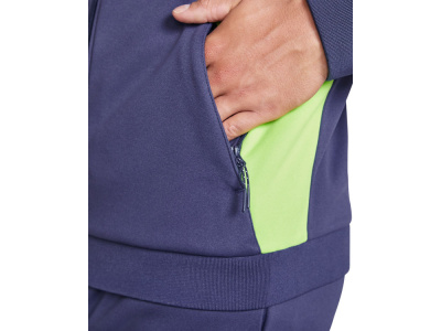 Спортивная куртка Leros унисекс, папоротниковый/синий нэйви , размер 2XL