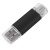 USB flash-карта ASSORTI OTG Type-C (8Гб), черная, 6,3х1,7х0,8 см, металл USB flash-карта ASSORTI OTG Type-C (8Гб), черная, 6,3х1,7х0,8 см, металл