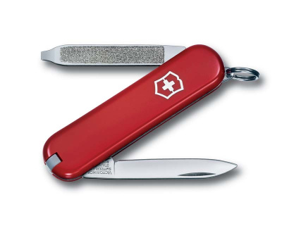 Нож-брелок VICTORINOX Escort, 58 мм, 6 функций, красный